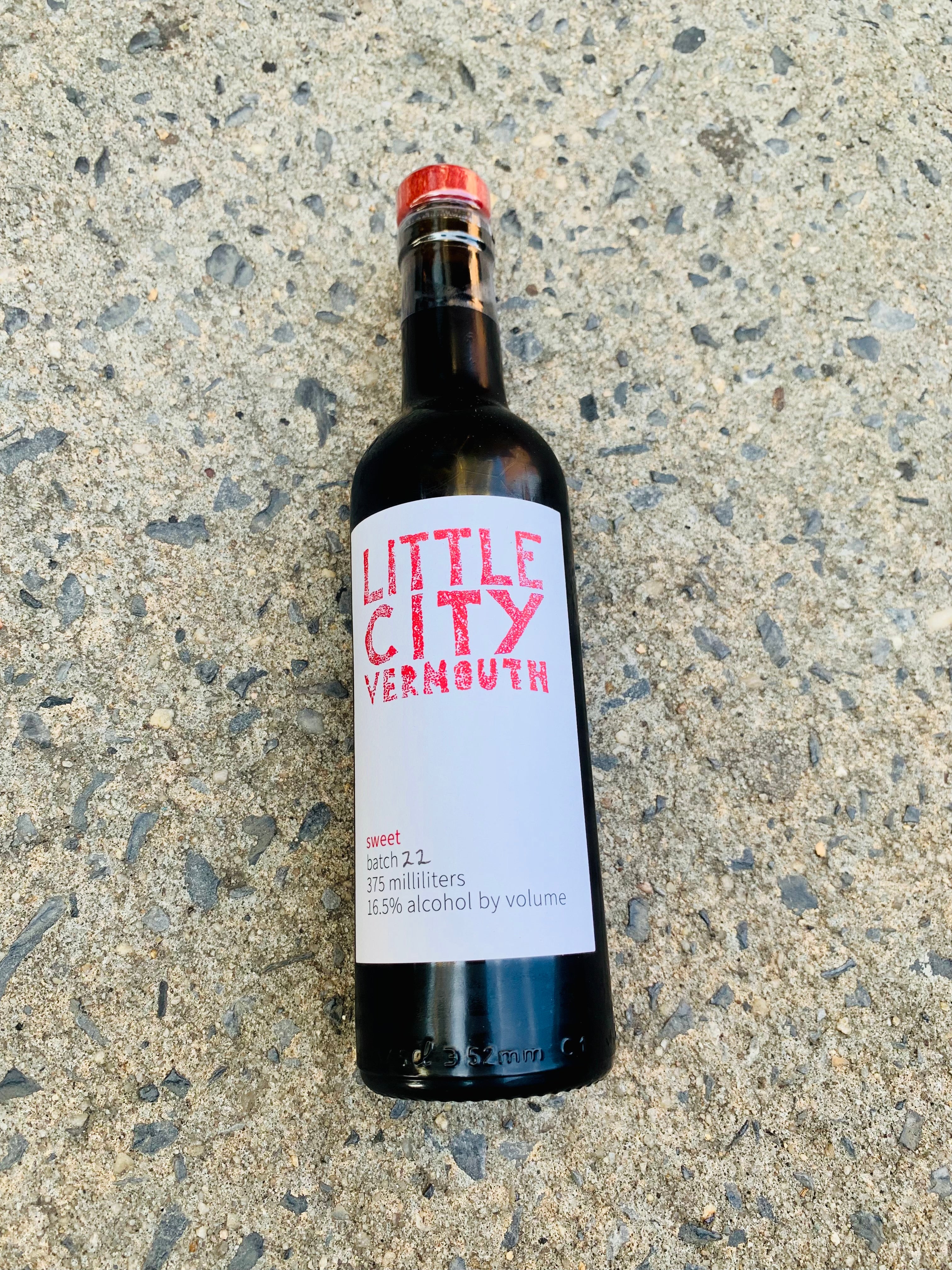 Little City Vermouth - SWEET Vermouth (Batch 22) 375ml (16.5% ABV)