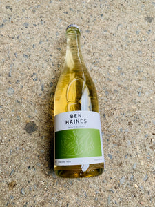 Ben Haines - "Blanc De Now" Pet Nat Undisgorged Steels Creek Yarra Valley Victoria 2021 750ml (12% abv)