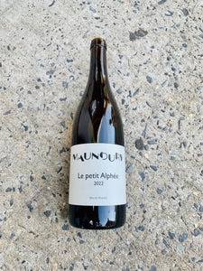 Maunoury - Blanc Vdf  “Le Petit Alphée” 2022 750ml (13% abv)