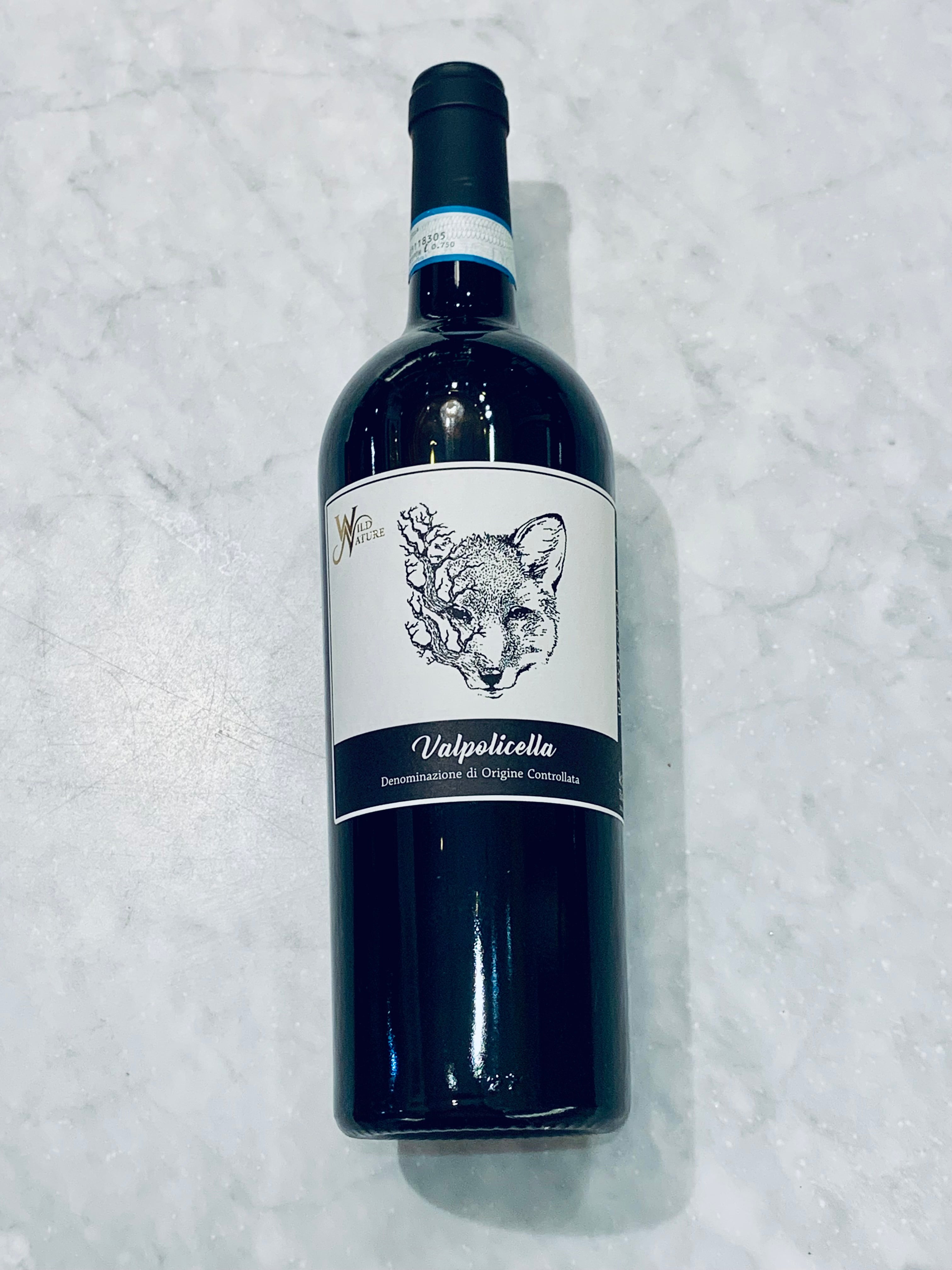 Wild Nature Wines - Valpolicella 2020 D.O.C. 750ML (12.5% abv)