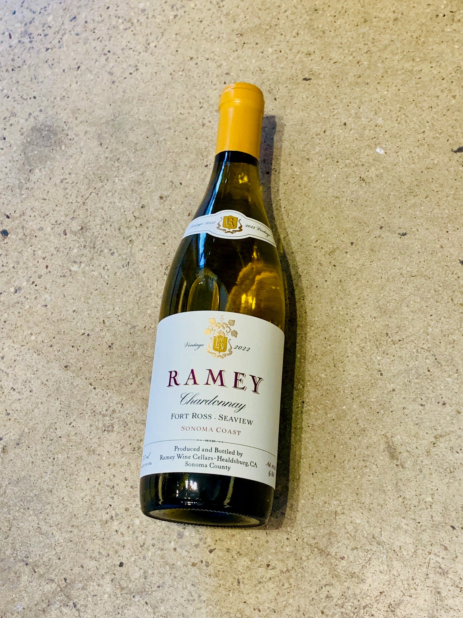 Ramey - Chardonnay Fort Ross-Seaview Sonoma Coast 2022 750ml (14.5% abv)