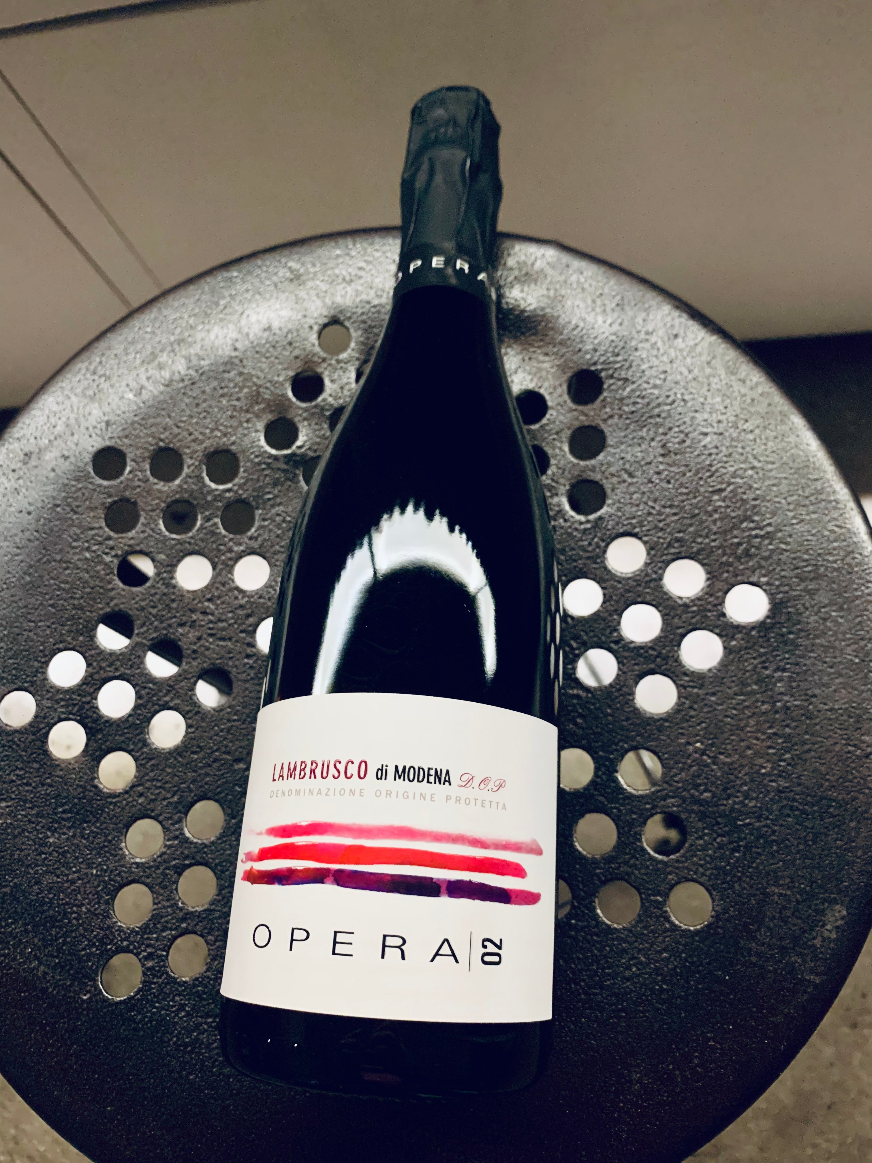 Opera (Ca’ Montanari) - Lambrusco di Modena Secco (Brut) NV 750ml (12% abv)